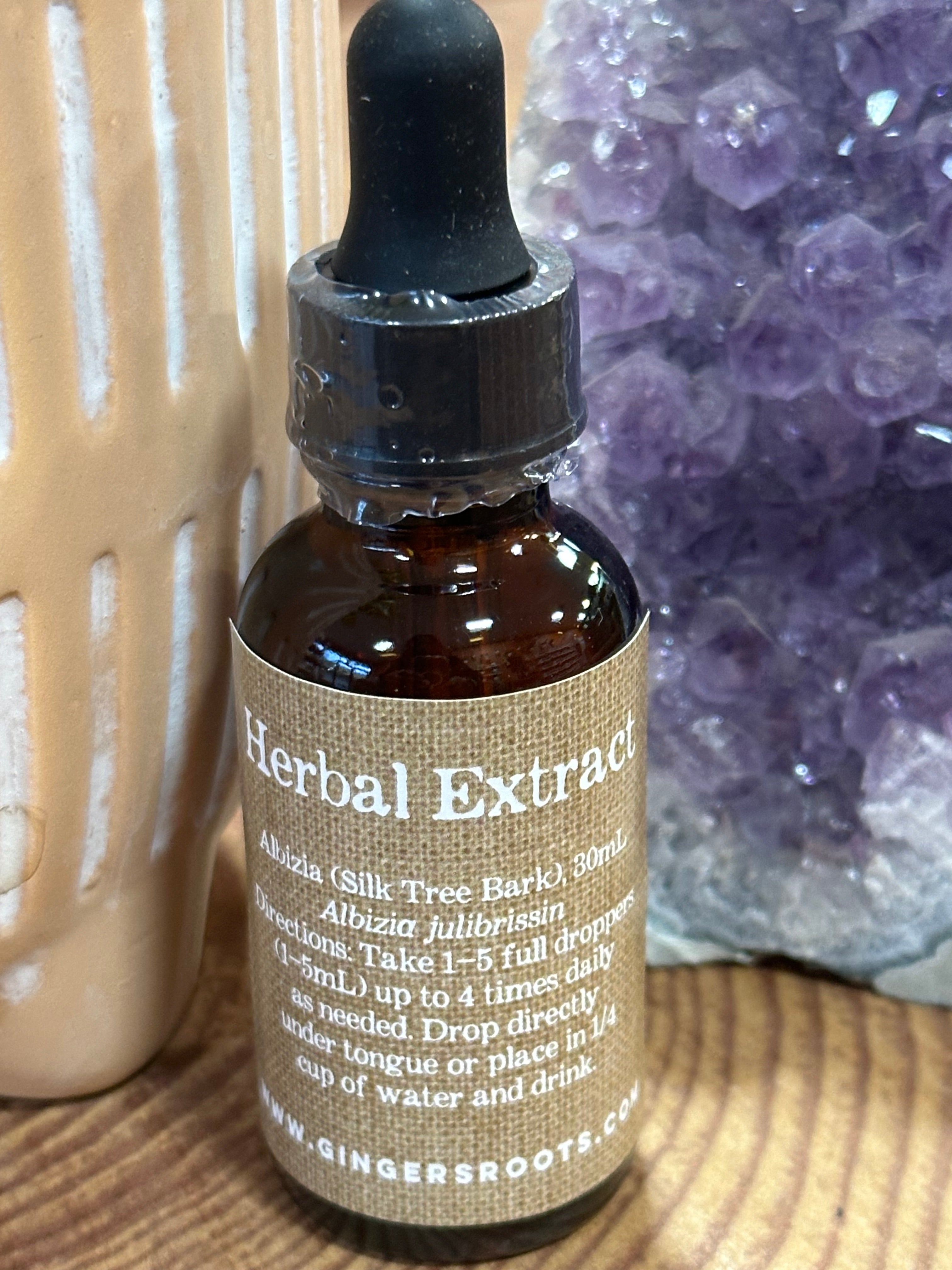 Albizia Bark (Silk Tree Bark), Liquid Extract, 30mL