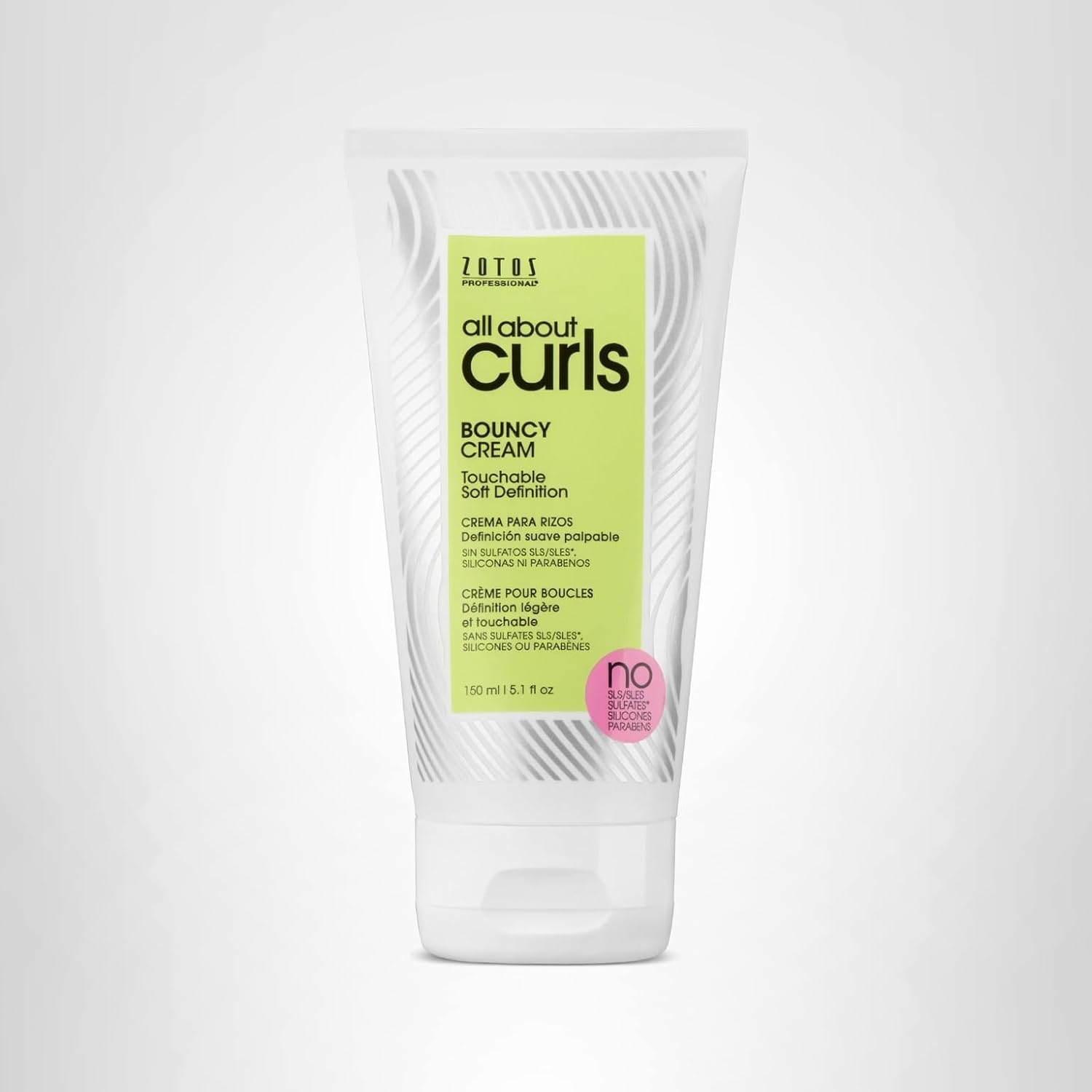 ALL ABOUT CURLS Bouncy Cream | For Curly Hair Styling | Moisturize, Define & Enhance Texture | Reduce Frizz & Boost Shine | Soft Definition | Vegan & Cruelty Free | Sulfate & Paraben Free