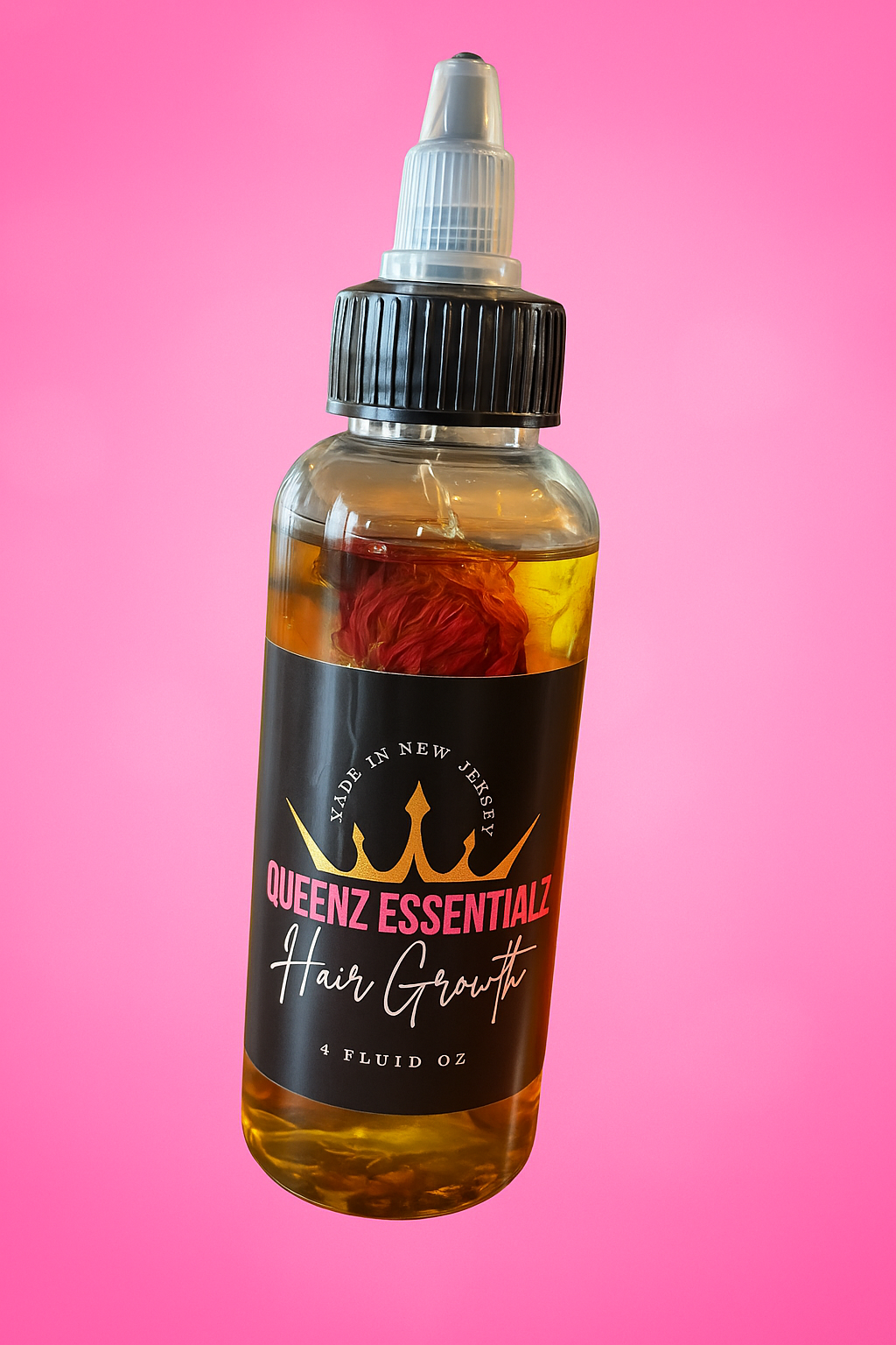 QueenZ EssentialZ Hair Growth Oil, wild growth, Visibly thicker and stronger hair