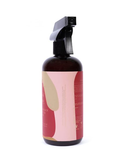 As Am JBCO Water 16 oz - Nano Curl Strengthener - Moisturizes and Detangles - Anti-Frizz - Increases Fiber Strength - Enriched with Jamaican Black Castor Oil, Vitamin C, and Vitamin E