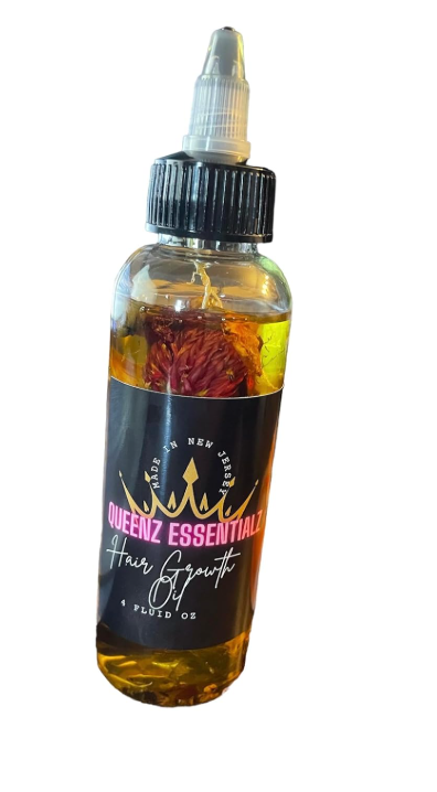 QueenZ EssentialZ Hair Growth Oil, wild growth, Visibly thicker and stronger hair