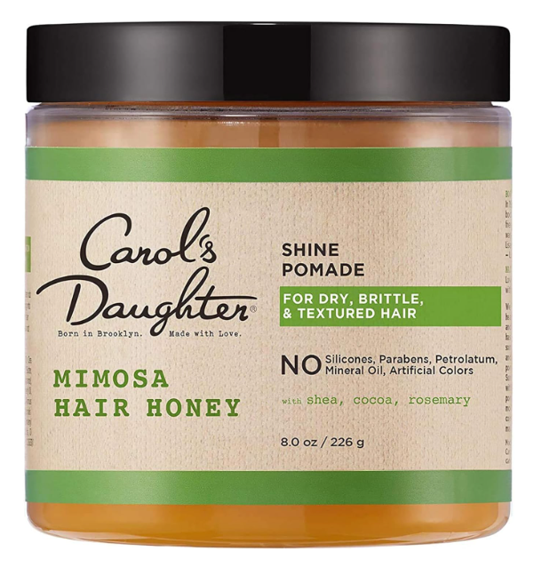 Carol's Daughter Mimosa Hair Honey Shine Pomade for Textured and Curly Hair - with Shea Butter & Rosemary Oil, 8 fl oz