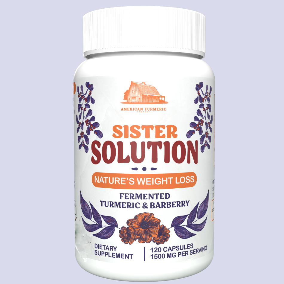 Sister Solution Fermented Turmeric and Fermented Barberry Powder Capsules