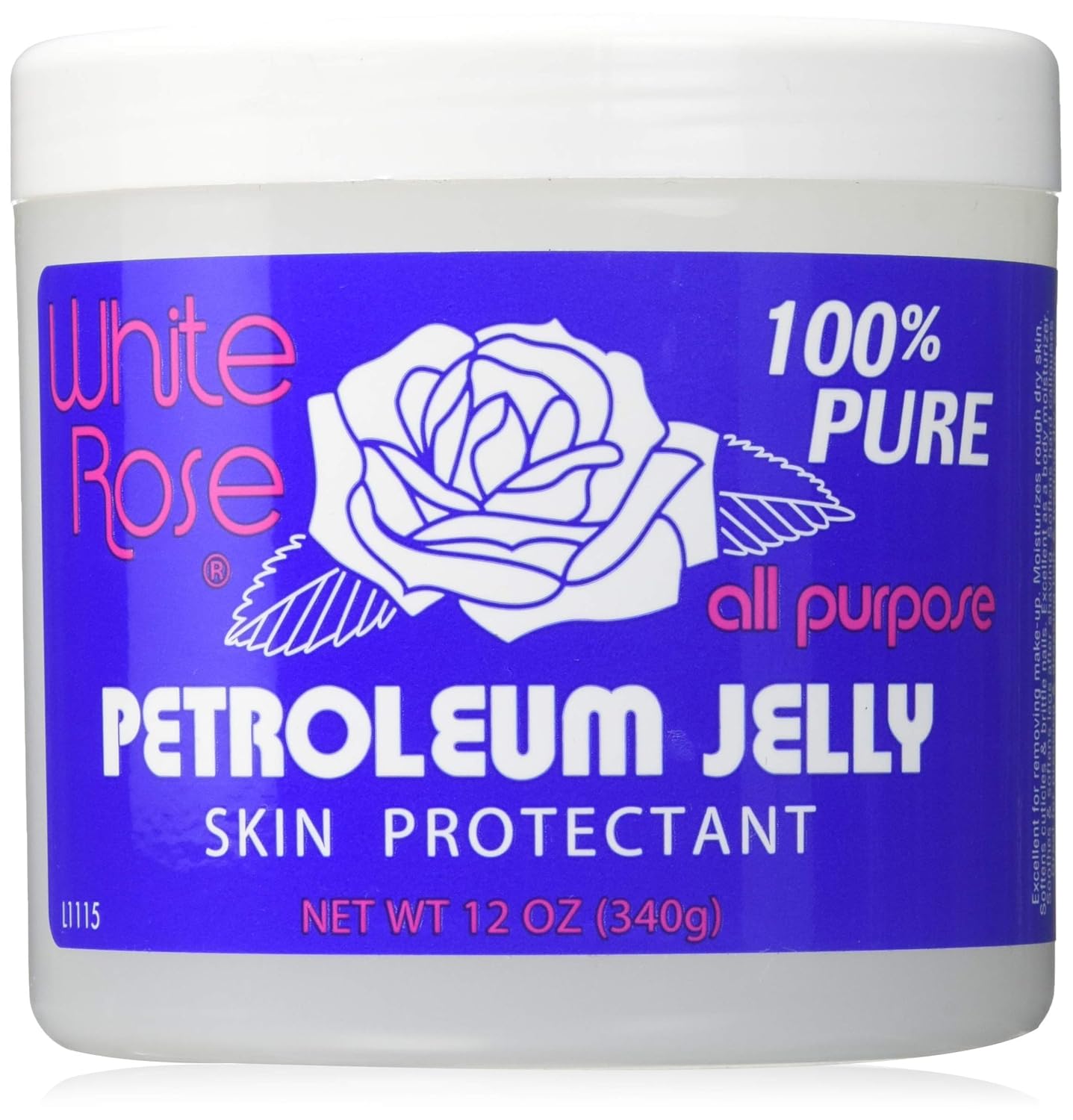 White Rose Petroleum Jelly, 12 Ounce