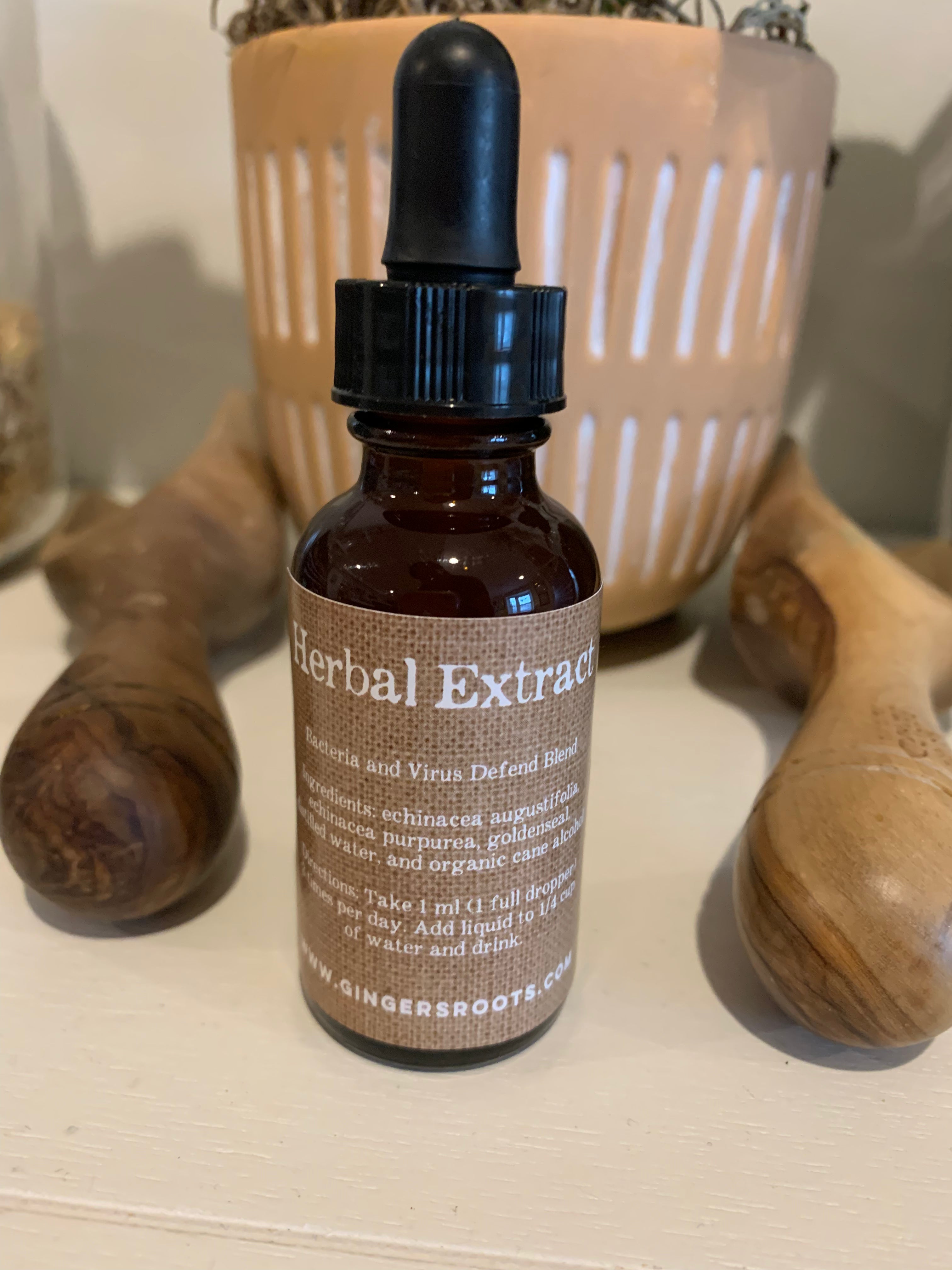 Bacteria and Virus Defend Blend